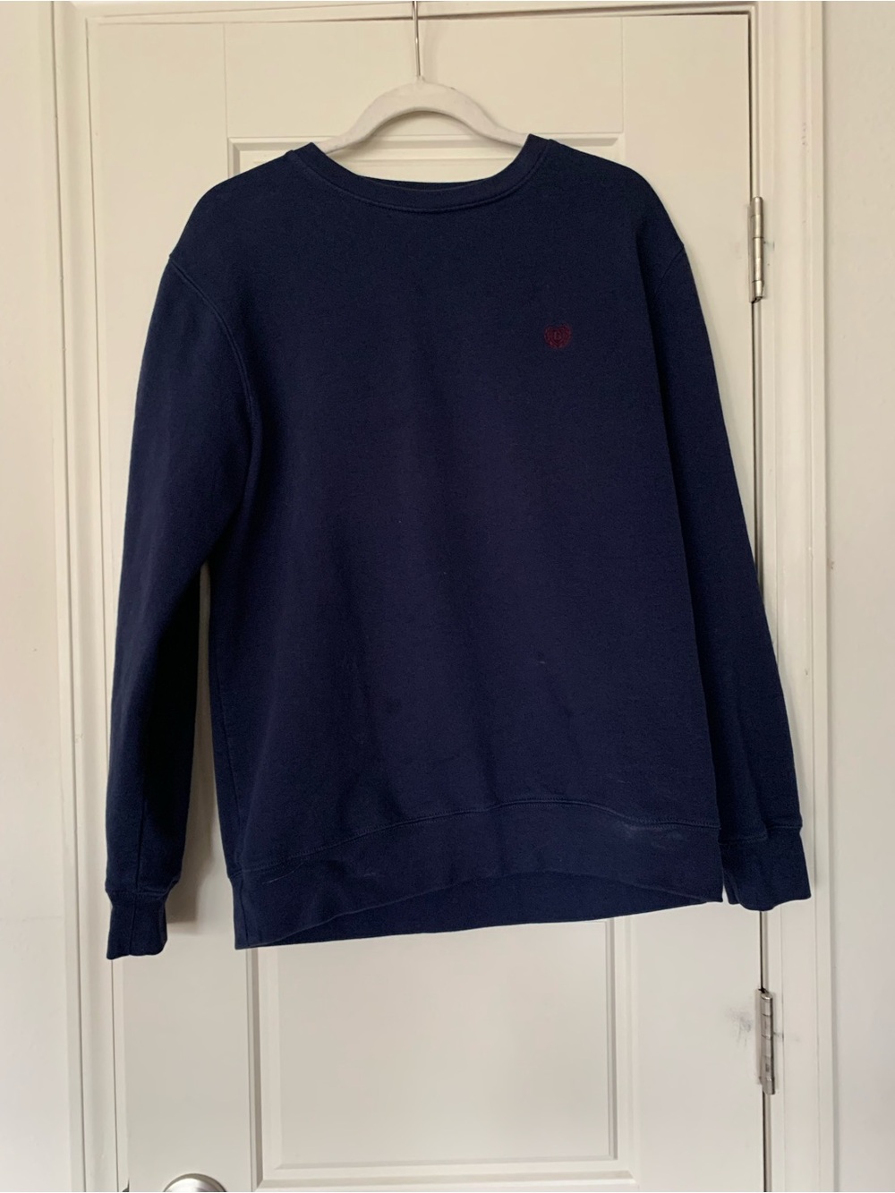 CHAPS Men's Navy Crewneck Sweater - Classic Pullover